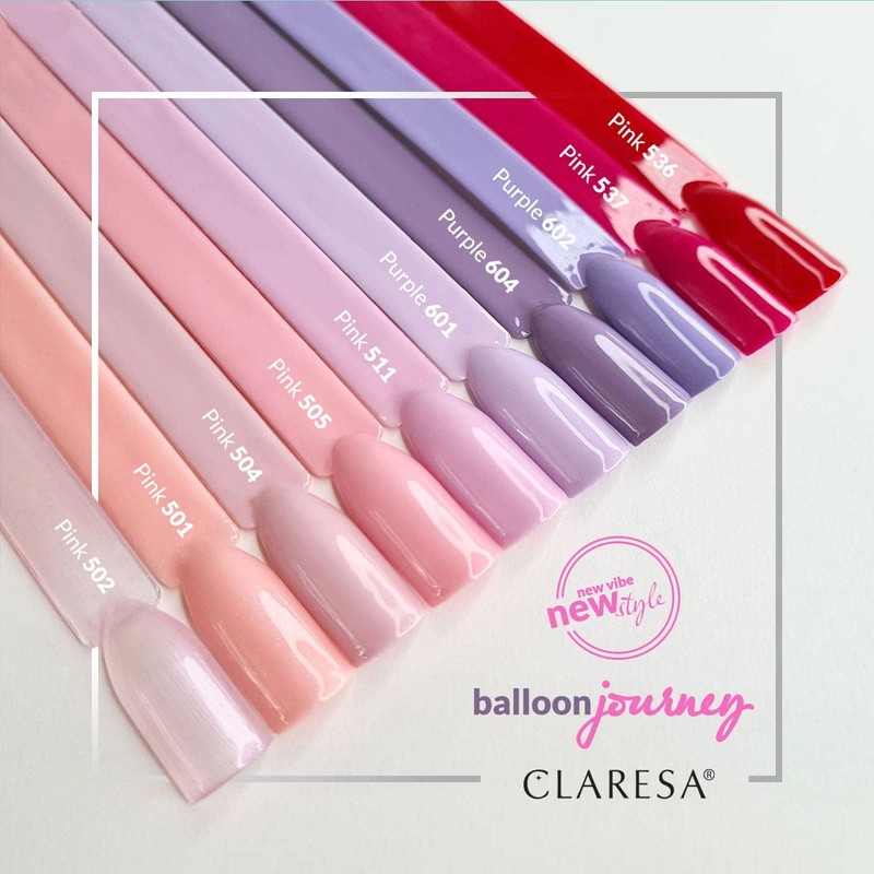 511 Pink UV Nail Polish 5 ml Claresa