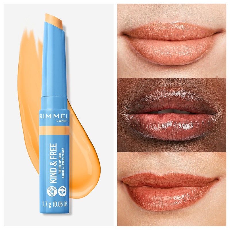 Rimmel Kind & Free Tinted Lip Balm, 001 Air Storm,
