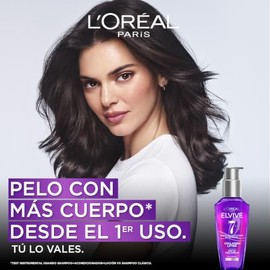 LOral Paris Elvive Collagen Lifter Tratamiento de Volumen (Hasta un 61 ms por 72 Hrs). Pptidos de Colgeno. Reconstruye Pelo Delgado, Aplastado y...   