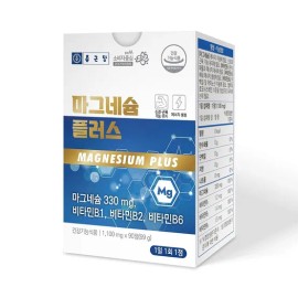 Chong Kun Dang Dietary Supplement Magnesium Tablets 90 for daily wellness routines, capsules powder or sticks, Korean Import, Chong Kun Dang and