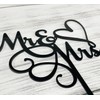 JIEEIN Mr & Mrs - Decoración para tarta de novia