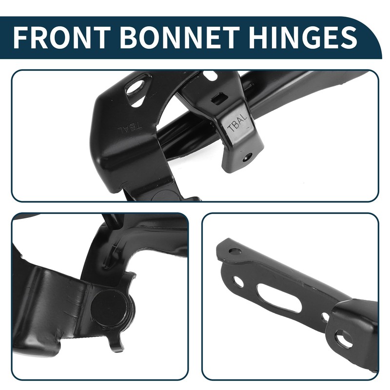 TUCKBOLD Honda Civic 2016-2021 Front Driver Passenger Front Hood Bracket