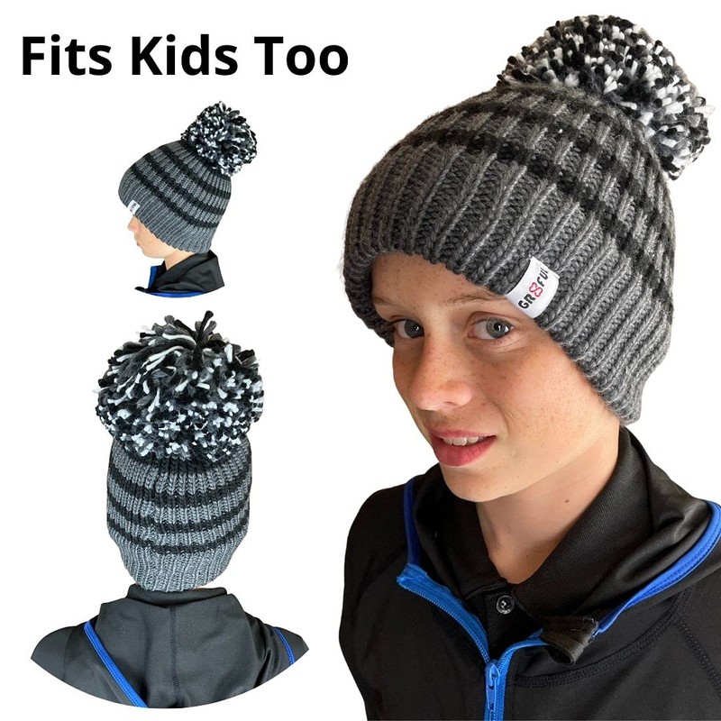 gr8ful® Big Bobble Hat for Men, Women, Boys & Girls