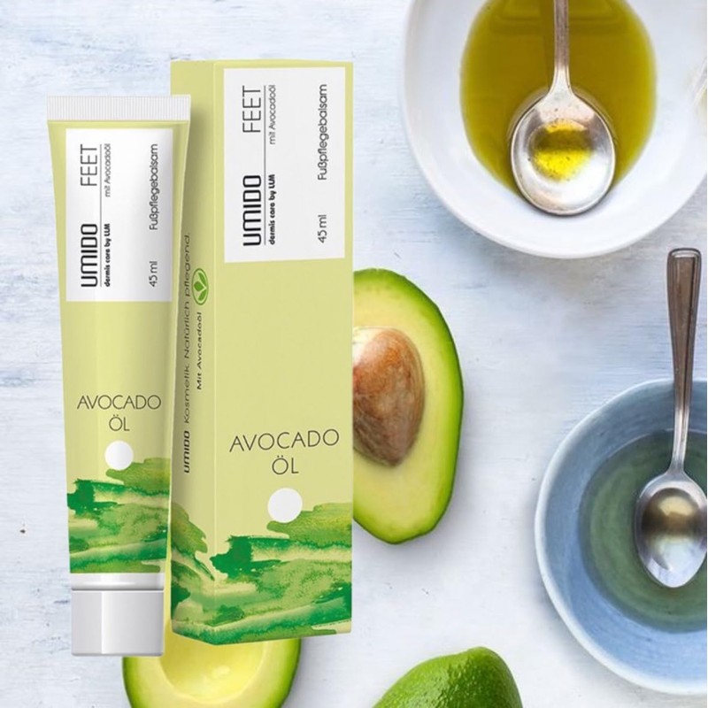1 x Umido Foot Balm 45 ml Avocado Oil Foot