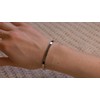 BERGERLIN Yin Yang bangle - Ying Yang bracelet of stainless