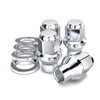 White Knight 7850-4 Chrome M14 x 2.00 ET Bulge Lug