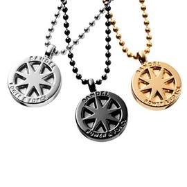 Van Dell Titanium Necklace Large Bandel Titan Necklace Large (Gold)