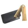 BIUDECO Beard Comb Case Wooden Hair Comb for Mustache Styling