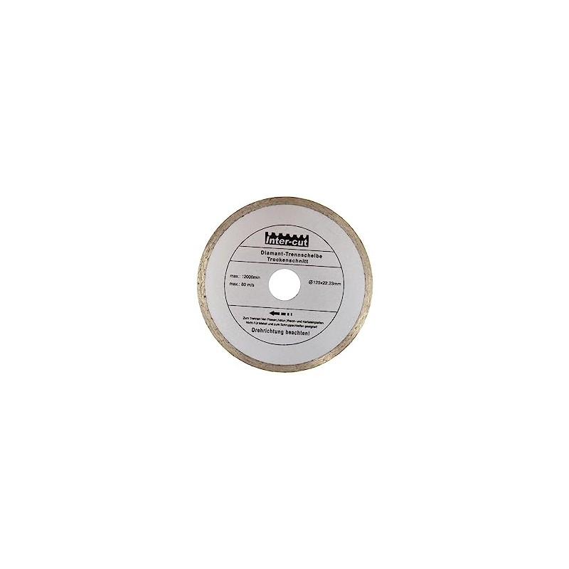 Inter-cut Professional 1x Diamond Cutting Disc Standard for Ceramic (for