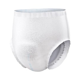 NorthShore GoSupreme Overnight Incontinence Underwear, 8-Hour Pullup Style, 3X-Large, 4 Count Starter Pack, White, 74-90 inches, Unisex Adult Diapers