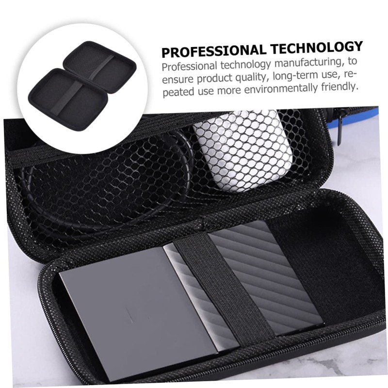 Operitacx Kabelcontainer Multifunktionale Aufbewahrungstasche für Externe Zubehör Stoßdämpfend für Reisen