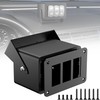 Okerny Rocker/Toggle Switch Box - 3 Gang Switches Installation housing