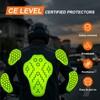 CE Level 1 Certified Back Pads Motorbike Protector Inserts for