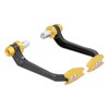 Motorcycle Handlebar Guard Carbon Fiber Style Aluminium Alloy Universal 22mm/0.87inGold