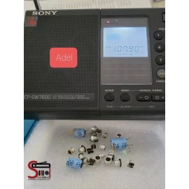 Panasonic Sony ICF - SW7600 Repair Kit Panasonic & Nichicon Caps Made in Japan +Service ML