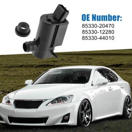 A ABSOPRO Windshield Washer Pump for Windscreen Washing System 85330-20470 85330-12280 85330-44010 for Lexus IS300 2002-2005