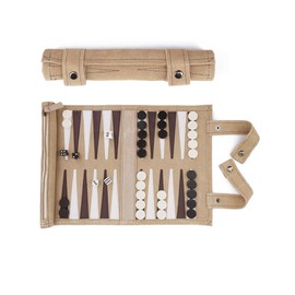 Sondergut Travel Backgammon Set - Genuine Leather