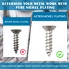 4 Pcs Pure Nickel Strip-1"Inch X 6 Inches X 0.02