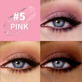 MUREND Eyeshadow Stick, Shimmer Cream Eye Shadow Stick, Eye Brightener, Waterproof, Crease-Proof, Long-Lasting, High Pigmented, Blendable, Glitter Eye Shadow Pencils Crayon, Highlighter Makeup