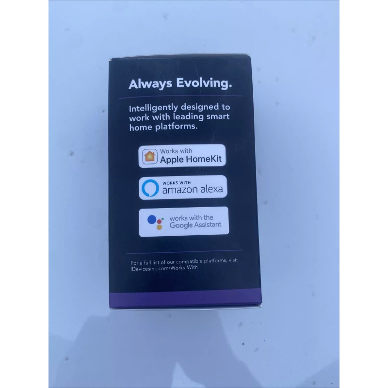 iDevices Wi-Fi Enabled In-Wall Smart Switch - Alexa, HomeKit &