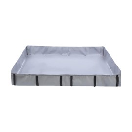 Baoblaze Guinea Pig Cage Bottom Liner Bunny Cage Bottom Tarp Oilproof Washable Cage Accessories for Hamsters Bunny 24.02inchx47.64inch, Grey