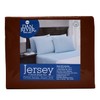 DAN RIVER Queen Jersey Sheet Set|Luxury Heather 100% Cotton Bed