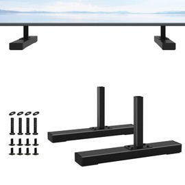 Metal TV Legs for Sony TV Stand Base, Only for Sony KDL-37P3020 KDL-40D3000 KDL-40U3000 KDL-40W3000 KDL-40VL130 KDL-46S3000 KDL-46W3000 KDL-46WL135 KDL-46VL130 TV We Listed Model, with Screws