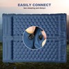 Camping Sleeping Pad with Pillow: Extra Thick 4.7 Inch Ultra-Light