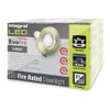 Integral ILDLFR70D045 Evofire GU10 Downlight, Antique Brass, 85mm, Round