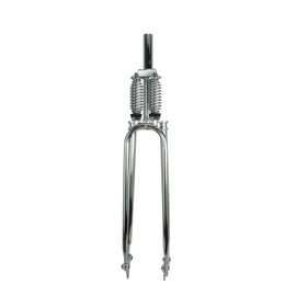 Fenix CUDA Square Double Springer Fork (Chrome - 1 1/8" Threadless)