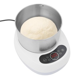 Dough Mixer 4.5 Qt Electric Dough Maker with Ferment Function, 304 Stainless Steel Bowl, Microcomputer Timing, Dough Mixer with Stuffing Blade, Large Capacity
