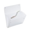 A4 Expanding File Folder - Clear 13 Gusset Pocket Folder