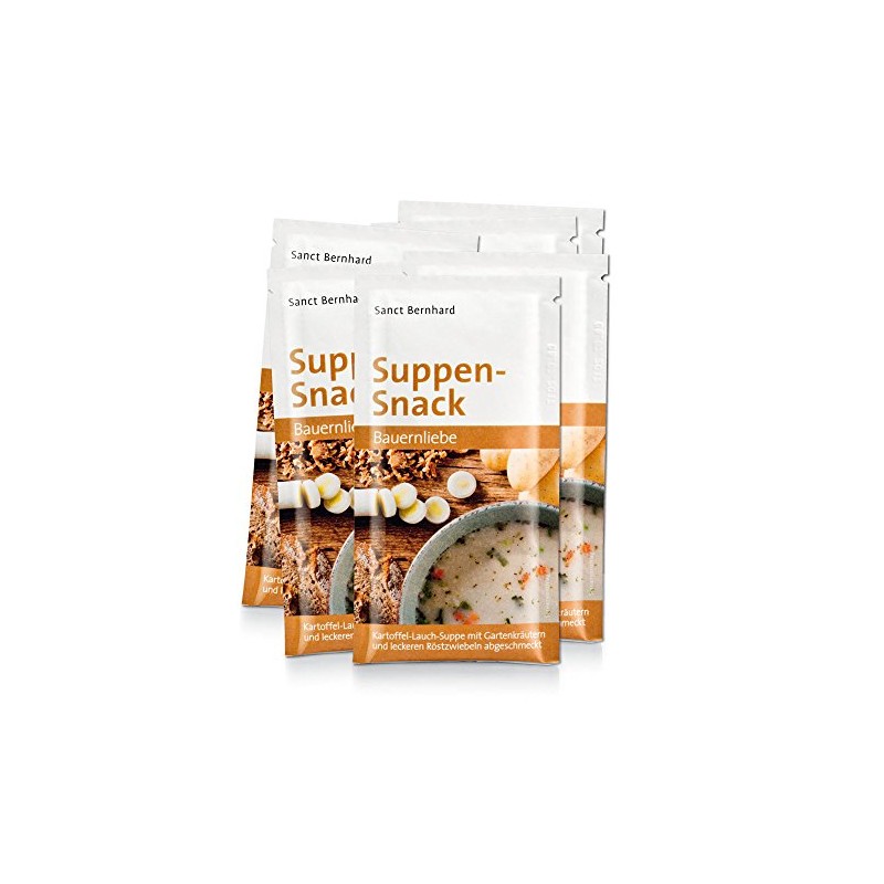 Sanct Bernhard "Bauernliebe" Soup Snack Pack of 10