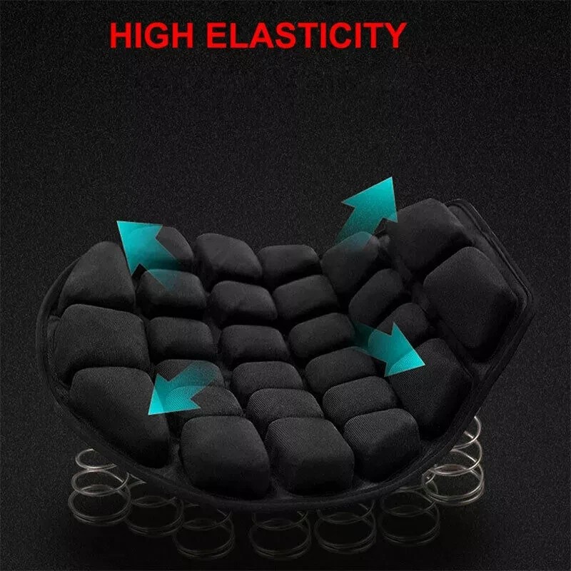 Maxhanest Universal Motorcycle Comfort Gel Seat Cushion Pillow Pad Pressure