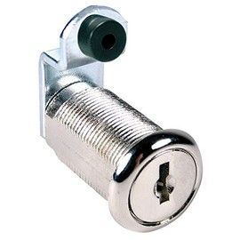 Disc Tumbler Cam Lock, Nickel, Key C413A