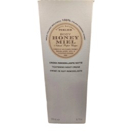 Perlier Body Honey Miel Tightening Night Cream 100% Italian Organic 6.7 Oz. New