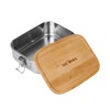 Tatonka Lunch Box I 800 Bamboo Volume: 0.8 L Stainless