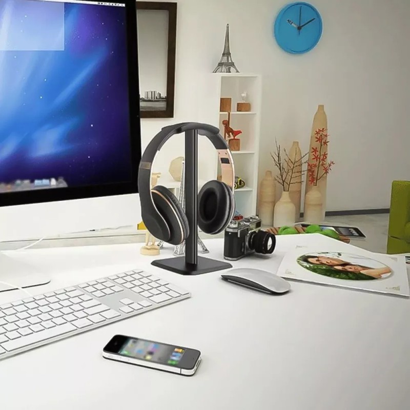 Maíz Soporte Base Audifonos Diadema Auricular Headset Escritorio