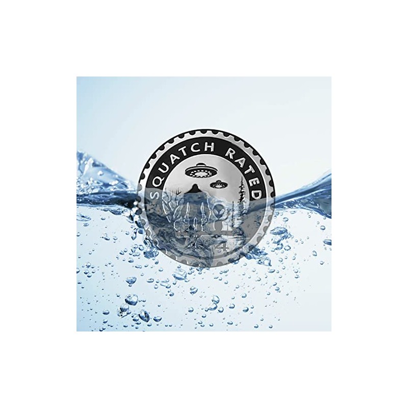 Squatch Aliens Bigfoot 3D Metal Car Badge & Emblem -
