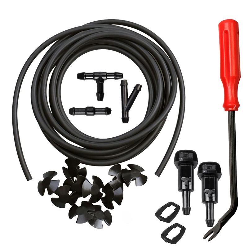 GZZTORES Windshield Washer Nozzles Kit-Windshield Sprayer Nozzle for Chrysler Dodge