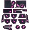 VINCON Cup Holder Liner Insert Mats Accessories for Dodge Charger