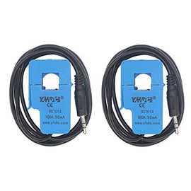 2PCS SCT013-000 100A 50mA Non-invasive Split Core Current Transformer Sensor