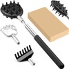 COZY CORE Telescoping Back Scratcher with 3Pcs Detachable Scratching Heads,