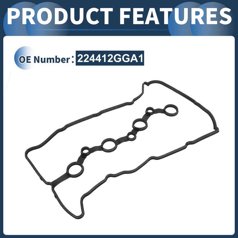 INFINAUTO Ventildeckeldichtung, Zylinderkopf-Ventildichtung Nr. 224412GGA1 für Hyundai Sonata 2014-2018 2.4L
