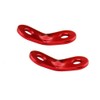 Sourcemall 20pcs Aluminum Alloy Cord Guyline Runners, Guyline Adjuster, Tent