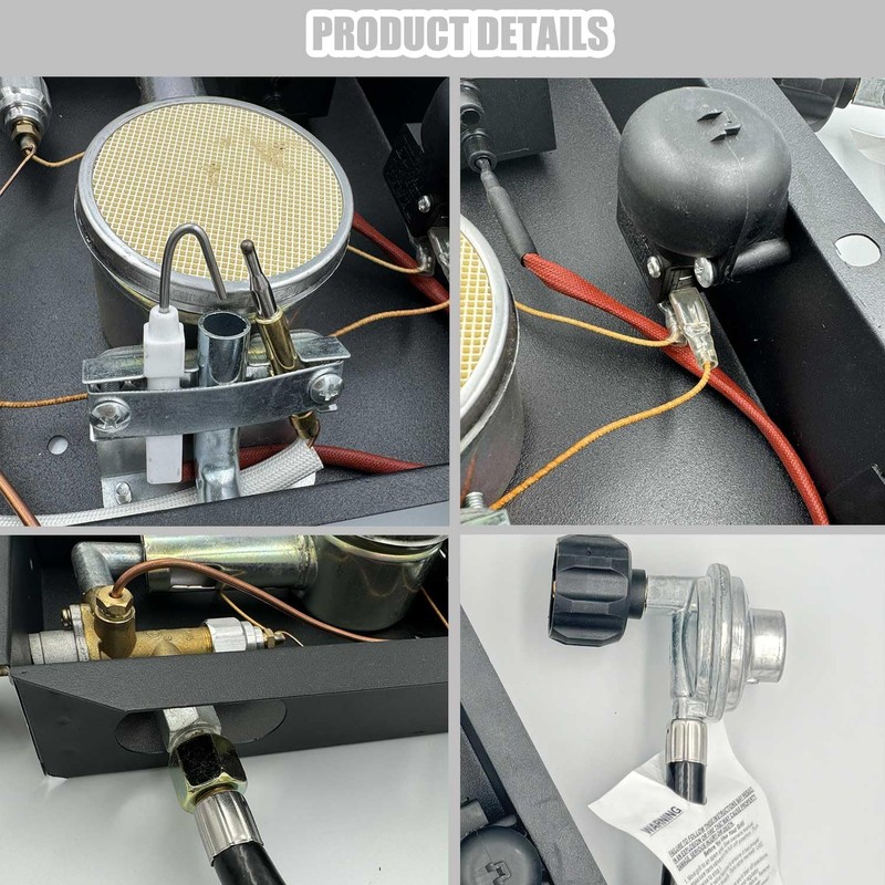 Patio Heaters Glass Tube Burner Module Replacement 47 000 BTU