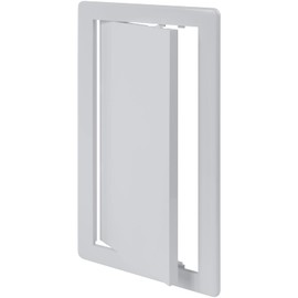 Vent Systems 6x12 Access Panel - Pack of 2 - Easy Access Doors - ABS Plastic - Access Panel for Drywall, Wall and Ceiling Electrical and Plumbing Service Door Cover - Exterior Dimensions 6.6x12.6 Inch