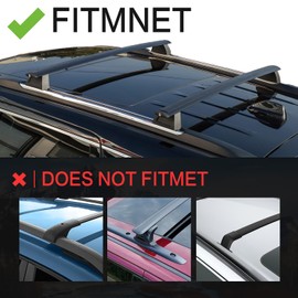 260lb Roof Rack Cross Bars Fit for 2011-2021 Jeep Grand Cherokee,Heavy Duty Heavy Duty Aluminum Roof Rack Rail Crossbars Cargo Bars Rooftop