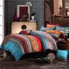 Bohemian Duvet Cover Twin, Luxury Microfiber Boho Bedding Set Twin,