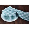 Gratico Dish Cloth Set of 8 Aqua White Waffle Buffalo